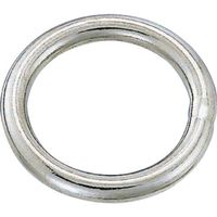 水本機械製作所 水本 ステンレス 丸リンク 線径3mm内径50mm R-3-50 1個 336-6462（直送品）