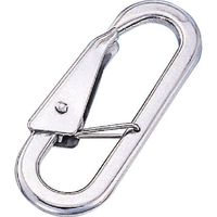 水本機械製作所 水本 ステンレス スナップフックC型 長さ82mm A-103 1個 113-2991（直送品）