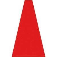 つくし工房 つくし カラーコーンカバー 無地 SN-5 1枚 184-8027（直送品）