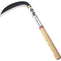 キンボシ GS 金星 鋼付中厚鎌(改良柄)180mm 160033 1丁 126-3422（直送品）