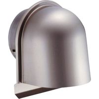 因幡電機産業 JAPPY ステンU型フード付ガラリ 網無 100φ UK-UGEN100SJ-M 1個 129-3730（直送品）