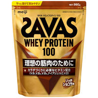 プロテイン ザバス(SAVAS) ソイプロテイン100 ココア味 900g 2袋 明治 