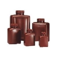 東京硝子器械 TGK 角型褐色びん 1L HDPE 6入 656-22-04-09 1箱(6個) 184-2448（直送品）