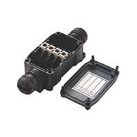 オーム電機 防水中継ボックス耐油グレー JBW311C1 1個 217-1458（直送品）