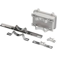 タカチ電機工業 タカチ ポール取付金具 SSK-P50 1袋(2個) 252-8157（直送品）