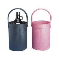 東京硝子器械 TGK セーフティボトルキャリア 赤 807-12-50-12 1個 183-9550（直送品）