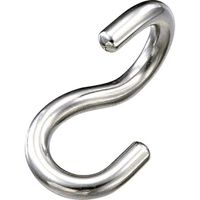 水本機械製作所 水本 ロープ用Sカン(ツイスト) 線径8mm全長61mm A-1334 1個 317-5995（直送品）