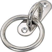 水本機械製作所 水本 パッドアイ丸カン 丸カン内径30mm 12mm×36mm A-526 1個 317-4494（直送品）