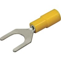 ニチフ端子工業 ニチフ 環境配慮形絶縁被覆付圧着端子 Y形(100P) TMEX 0.3Y-5-WHI 1パック(100個)（直送品）