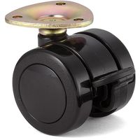 スガツネ工業 (200130374)JPBー50BKPキャスター JPB-50BKP 1個 133-7794（直送品）