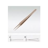 東京硝子器械 TGK 超精密ピンセット DUー2 DUMOSTAR 990-25-28-04 1本 183-6744（直送品）