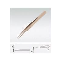 東京硝子器械 TGK 超精密ピンセット DUー5A DUMOSTAR 990-25-28-22 1本 183-8346（直送品）