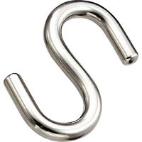 水本機械製作所 水本 ロープ用Sカン(ストレート) 線径8mm全長81mm A-1335 1個 317-7629（直送品）