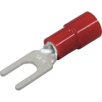 ニチフ端子工業 ニチフ 環境配慮形絶縁被覆付圧着端子 Y形(100P) TMEX 1.25Y-3K-YEL 1パック(100個)（直送品）