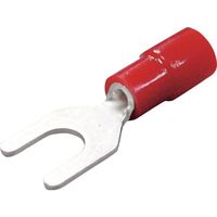 ニチフ端子工業 ニチフ 環境配慮形絶縁被覆付圧着端子 Y形(100P) TMEX 1.25Y-4M-WHI 1パック(100個)（直送品）