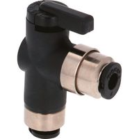 日本ピスコ ピスコ ボールバルブ 10シリーズ 違径ユニオンエルボ BVLG4-3 1個 818-1113（直送品）