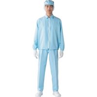 東洋リントフリー TriApex クリーンスーツ男子上衣 JB256A ブルー 5L JB256A-02-5L 1枚 351-3685（直送品）