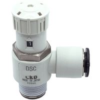 CKD ダイヤル付スピードコントローラ DSC-10-8-I 1個 249-5491（直送品）
