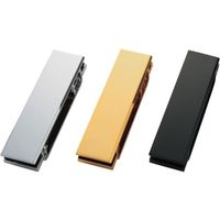 SUGATSUNE (170043471)HES3DーG120BKTーBLガラス扉用ブラケット HES3D-G120BKT-BL 1個（直送品）