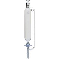 東京硝子器械 TGK 透明摺合円筒分液ロート平栓側管50mL 15ー15 079-13-74-11 1個 189-7136（直送品）