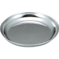 東京硝子器械 TGK 丸皿 浅型 ステンレス製 120φ 419-32-22-43 1枚 185-8451（直送品）