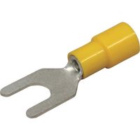 ニチフ端子工業 ニチフ 環境配慮形絶縁被覆付圧着端子 Y形(50P) TMEX 5.5Y-6-BLU 1パック(50個) 226-2232（直送品）