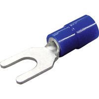 ニチフ端子工業 ニチフ 環境配慮形絶縁被覆付圧着端子 Y形(100P) TMEX 2Y-4-RED 1パック(100個) 226-2873（直送品）