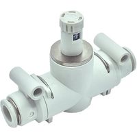 CKD ダイヤル付スピードコントローラ インラインタイプ DSC-S1-10-H1212-L 1個 249-5401（直送品）