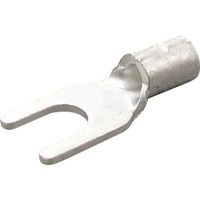 ニチフ端子工業 ニチフ 裸圧着端子(Y形) 先開形Eタイプ(100PCS) 2Y-3.5E 1パック(100個) 168-5937（直送品）