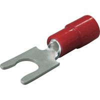 ニチフ端子工業 ニチフ 環境配慮形絶縁被覆付 Y形 LYタイプ(100個入) TMEX 1.25LY-5S-CLR 1パック(100個)（直送品）