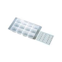 東京硝子器械 TGK 検食容器 トレーセット 12穴 094-22-42-24 1組 190-9749（直送品）