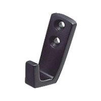 水本機械製作所 水本 ステンレス エレガンスフック ブラック 高さ40mm CHA-40B 1個 849-1178（直送品）