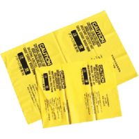 つくし工房 つくし アスベスト廃棄用内袋 大サイズ(両面黄色) 8117-L 1枚 184-6365（直送品）