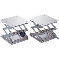 東京硝子器械 TGK ラボジャッキ 80×80mm ノブ式 995-55-31-01 1台 183-9899（直送品）