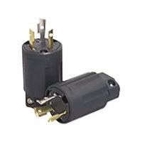 アメリカン電機 引掛形プラグ(UL/CSA 3222NL6UL 1個 217-1410（直送品）