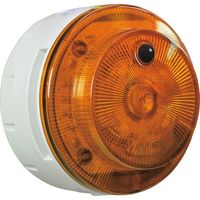 日惠製作所 NIKKEI LED回転警報機 ニコUFOmyubo 電池式 人感セン VK10M-B04JY-GJ 272-3100（直送品）