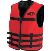 オーシャンライフ 小型船舶用ライフジャケット レッド TYPE F O-1-RD 1着 377-6538（直送品）