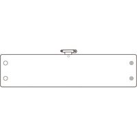 ユニット 腕章 白 366-80A 1枚 183-7052（直送品）
