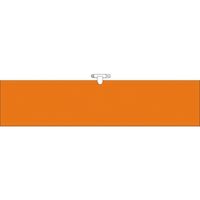 つくし工房 つくし ヘリア腕章 無地 オレンジ色 700-E 1本 183-8414（直送品）