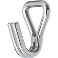 水本機械製作所 水本 ワイヤーフックBFT型 全長55mm×幅26mm A-2496 1個 316-6675（直送品）