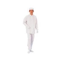 東京硝子器械 TGK 無塵衣 ELー7206B 男子ズボン 白 L 878-25-01-82 1着 184-2831（直送品）