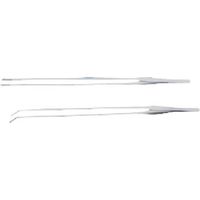 東京硝子器械 TGK ロングピンセット 先端曲 SUS304 528-25-25-32 1本 185-9282（直送品）