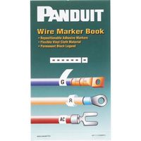 パンドウイットコーポレーション パンドウイット マーカーブック ポケットサイズ 印字済み ビニル PCMB-15 268-9593（直送品）
