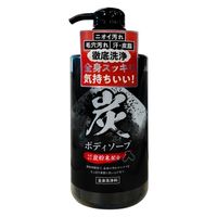 澁谷油脂 SOC炭ボディソープ 4974297502652 500ML×3点セット（直送品）