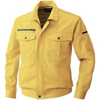 桑和 6113 長袖ブルゾン マスタード 4L 61134L92 1着（直送品）