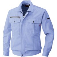 桑和 6113 長袖ブルゾン パープルB 6L 61136L202 1着（直送品）