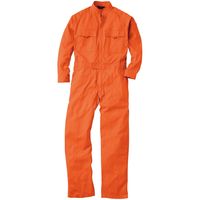 桑和 9000 続服 オレンジ 4L 90004L74 1着（直送品）