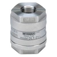 ミヤワキ ダイヤフラム式スチームトラップ【ネジ込(Rc)・ステンレス・0.01~2.1MPa】 DL1ー21L_15A 1個（直送品）