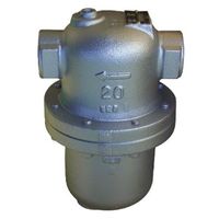 ミヤワキ トルネード式セパレータ【ネジ込(Rc)・ダクタイル鋳鉄・蒸気2.0/空気0.97MPa】 H5_20A 1個（直送品）