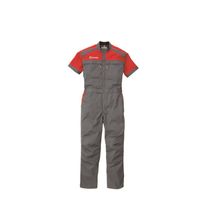 丸鬼商店 brembo半袖メカニックスーツ グレー×レッド M BR5810-92-M 1枚（直送品）